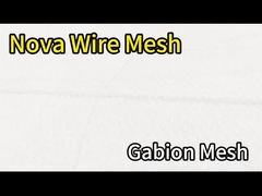 लंबे समय तक चलने वाली सुरक्षा के लिए गर्म डुबोए गए गैल्वेनाइज्ड गैबियन