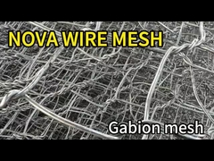 क्षरण नियंत्रण के लिए उच्च गुणवत्ता वाले हेक्सागोनल गैबियन मेषः लैंडस्केप और निर्माण के लिए टिकाऊ समाधान