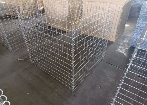 सैन्य और रक्षा अनुप्रयोगों के लिए 50x50 मिमी Zn लेपित सैन्य रेत बाधाएं