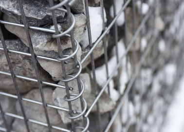 गर्म डूबा जस्ती रिटेनिंग वॉल गेबियन पिंजरों जंग प्रतिरोध