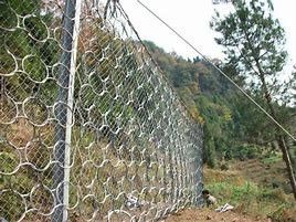गर्म डूबा हुआ जस्ती स्टील रिंग मेष सादा बुन ढलान स्थिरीकरण प्रणाली