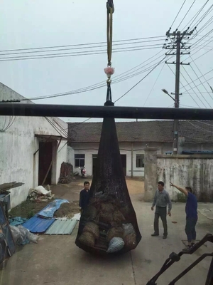 नदी नियंत्रण और अस्थायी निर्माण कार्य के लिए 2 टन रॉक बैग फिल्टर इकाई