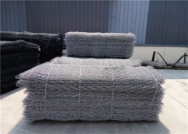 2x1x0.5m जस्ती स्टील हेक्सागोनल वायर गाबियन मेष 100x120mm 230g/m2