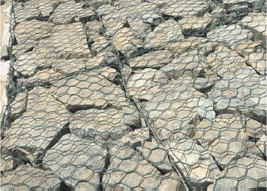 डबल मुड़ हेक्सागोनल गेबियन और रेनो गद्दे 60 * 80 मिमी आकार