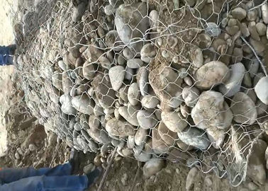 बोरी पत्थर की दीवार तार पिंजरे गेबियन स्तंभकार बैग बुना जाल ISO9001 स्वीकृत है