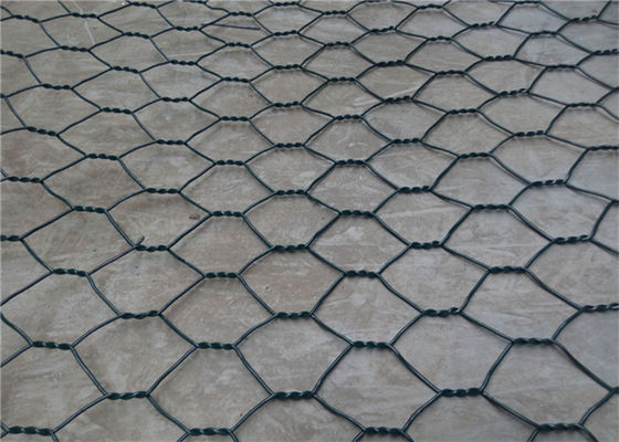 बाढ़ नियंत्रण और जमीन के आंदोलन के लिए संक्षारण प्रतिरोधी पीवीसी लेपित गेबियन गद्दा