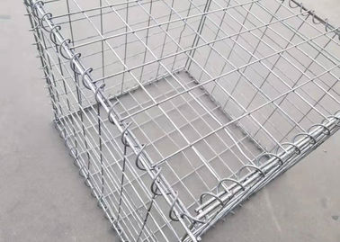 सुरक्षा गैबियन बॉक्स रेत से भरे सैन्य रक्षात्मक बाधाएं